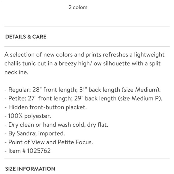 Sandra split neck sleeveless tunic - Picture 5 of 6